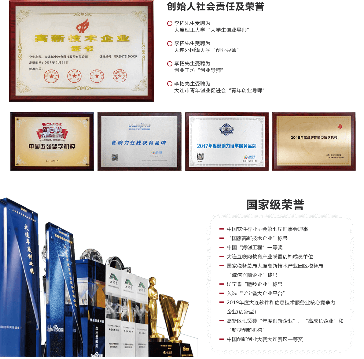 拓中成就